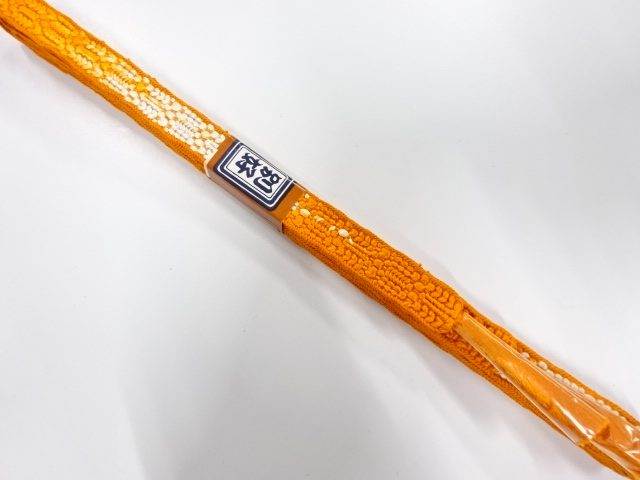 未使用品　正絹　手組帯締め